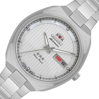 Relógio Feminino Automático Orient Prata F49SS028L S1SX Prata