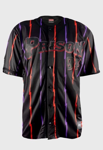 Camisa de Baseball Prison 94 Neon Blaze - Marca Prison