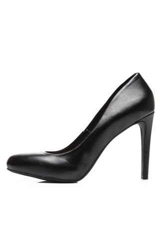 Scarpin DAFITI SHOES Bicolor Preto - Compre Agora