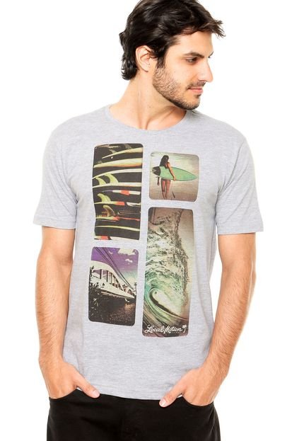 Camiseta Local Motion H4 Cinza - Marca Local Motion