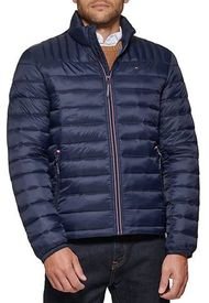 Parka Weight Quilted Azul Tommy Hilfiger