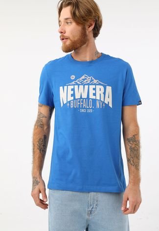 Camiseta New Era Outdoor Azul