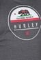 Camiseta Plus Size Hurley California Over Grafite - Marca Hurley