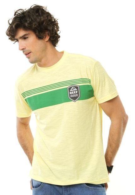 Camiseta Reef National Amarela - Marca Reef