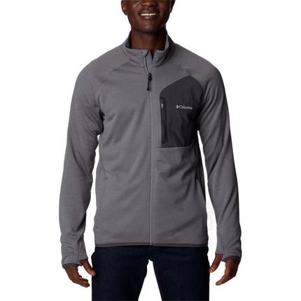 Jaqueta Columbia Triple Canyon Full Zip Cinza Masculino - Marca Columbia