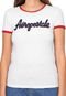 Camiseta Aeropostale Bordada Branca - Marca Aeropostale