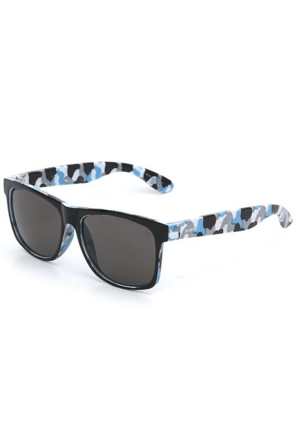 Óculos de Sol Fatal Camuflado Preto/Azul - Marca Fatal