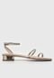 Sandália Dafiti Shoes Metalizada Dourada - Marca DAFITI SHOES
