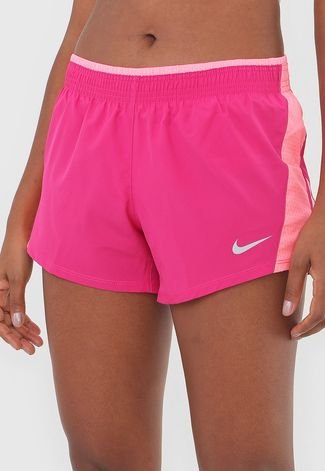 Short Nike Nk 10k Rosa