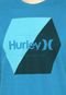 Camiseta Manga Curta Hurley Chevron Azul - Marca Hurley