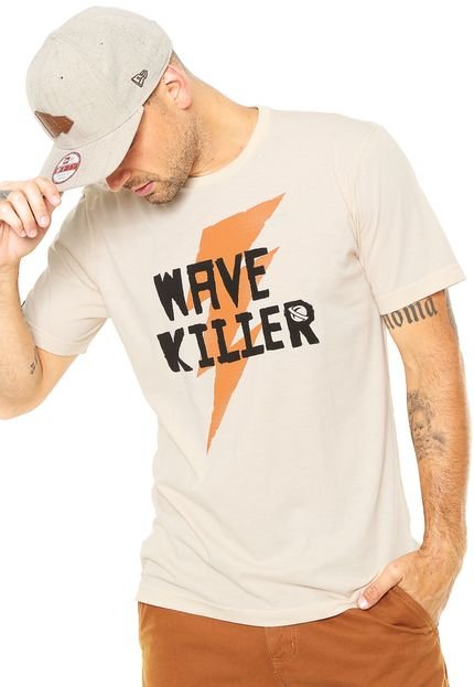 Camiseta ...Lost Wave Killer Bege - Marca ...Lost