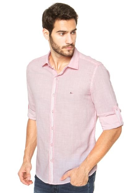 Camisa Aramis Reta Rosa - Marca Aramis