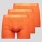 Kit 3 Cuecas Boxer Lupo Elastic Soft Laranja - Marca Lupo