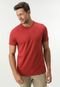 Camiseta Aramis Retilinea Textura Vermelha - Marca Aramis
