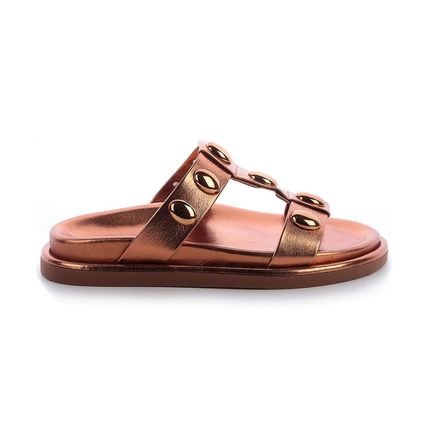 Sandália Danusa Bronze Bronze - Marca Damannu Shoes