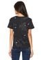 Camiseta FiveBlu Choker Space Preta - Marca FiveBlu