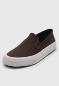 Tênis Slip On Reserva Liso Café - Marca Reserva