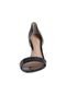 Peep Toe Dumond Preta - Marca Dumond