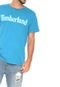 Camiseta Timberland Logo Azul - Marca Timberland