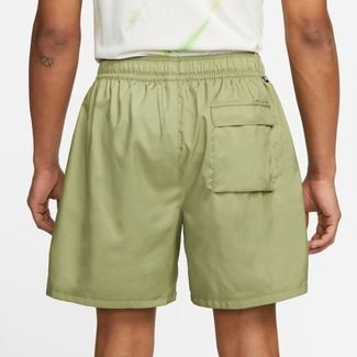 Shorts Nike Sportswear Sport Essentials Masculino Verde/Branco