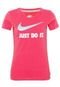 Camiseta Nike Sportswear Jdi Swoosh Rosa - Marca Nike Sportswear
