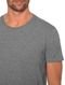 Camiseta Ellus Masculina Cotton Fine Classic Logo Mescla Cinza - Marca Ellus