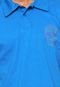 Camisa Polo Fatal Estampada Azul - Marca Fatal Surf