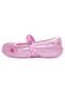 Sapatilha Crocs Keeley Minnie Glitter Flat PS Rosa - Marca Crocs
