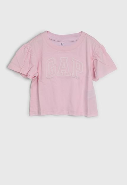 Camiseta GAP Logo Rosa - Marca GAP