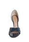 Peep Toe Dumond Tiras Cruzadas Azul - Marca Dumond