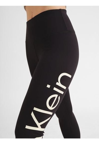 Leggings Jumbo Logo Negro Calvin Klein - Compra Ahora