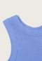 Regata Cropped Cotton On Lisa Azul - Marca Cotton On