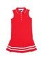 Vestido Polo Tommy Hilfiger Kids Listras Vermelho - Marca Tommy Hilfiger Kids