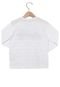 Camiseta Cativa Manga Longa Menino Branco - Marca Cativa