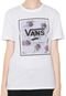 Camiseta Vans Boyfriend Wm Paradise Floral Branca - Marca Vans