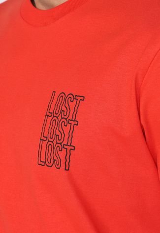 Camiseta ...Lost Distorced Vermelha
