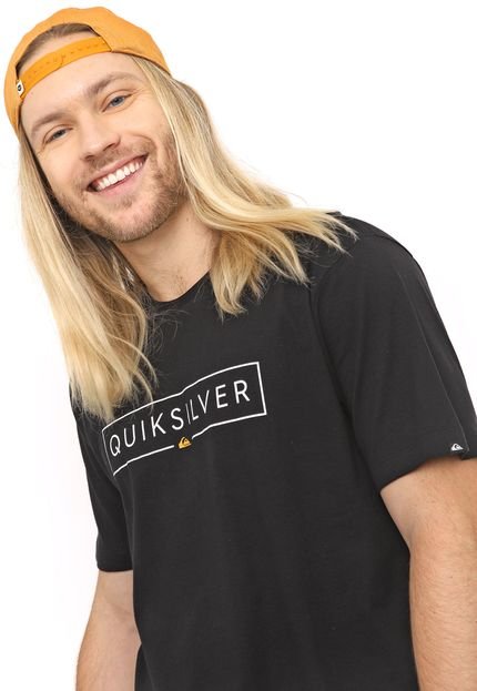 Camiseta Quiksilver Quik Box Preta - Marca Quiksilver