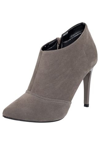 Ankle Boot DAFITI SHOES Cinza
