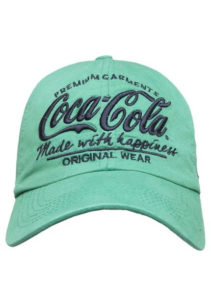 Boné Coca Cola Accessories Logo Verde - Marca Coca-cola