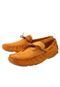 Mocassim Couro DAFITI SHOES Amarelo - Marca DAFITI SHOES