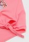 Blusa Cativa Infantil Sorvete Rosa - Marca Cativa