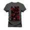 Camiseta Plus Size T-Shirt Confortável Estampada Dados No Lançe - Grafite - Marca Nexstar