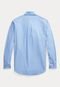 Camisa Polo Ralph Lauren Reta Botões Azul - Marca Polo Ralph Lauren
