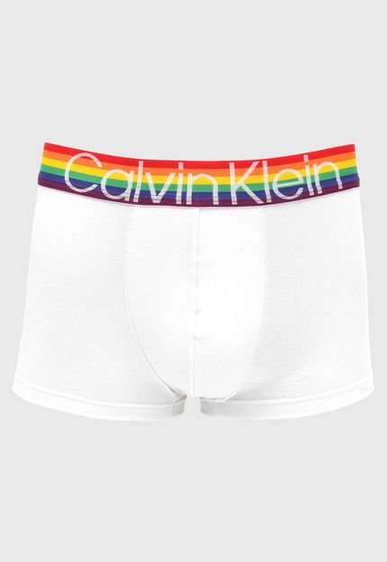 Cueca Calvin Klein Underwear Boxer Pride Branca - Marca Calvin Klein Underwear