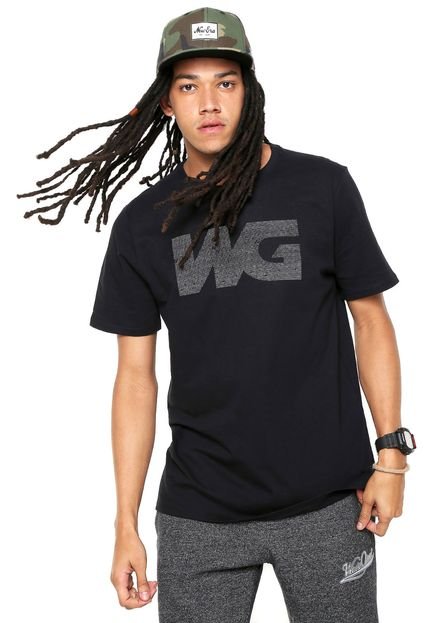Camiseta WG Silk Preta - Marca WG Surf