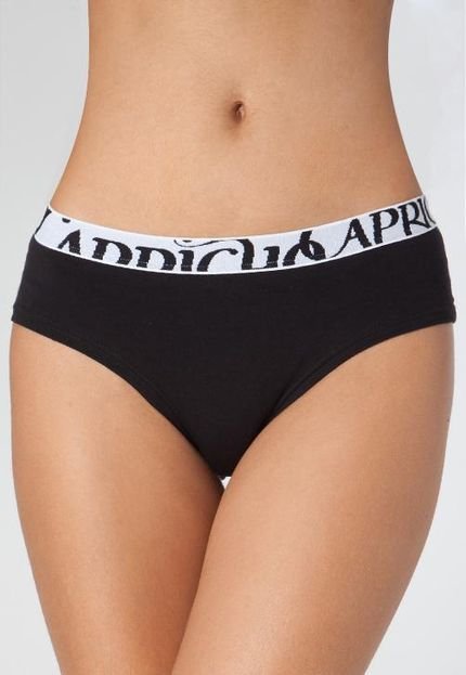 Calcinha Capricho Boyshort Preta - Marca Capricho