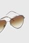 Óculos De Sol Ray-Ban Aviator Reverse 0Rbr0101S Marrom - Marca Ray-Ban