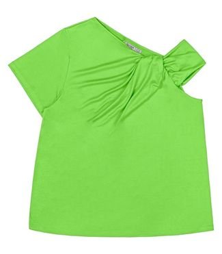 Blusa Feminina Plus Size Em Malha Soft Secret Glam Verde