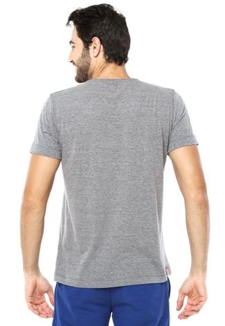 Camiseta Colcci Slim Basic Cinza