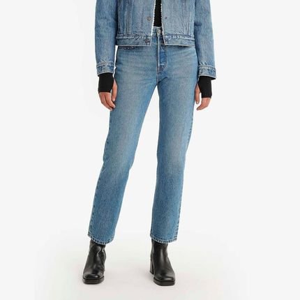 Calça Jeans Levi's® 501 For Women Lavagem Escura - Marca Levis